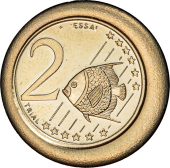 Netherlands Antilles Pattern Euro Collection_2c_obv