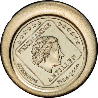 Netherlands Antilles Pattern Euro Collection_50c_rev