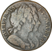 William & Mary Halfpenny 1694 Fine_obv