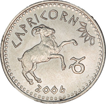 Somaliland Zodiac 12 coins_Capricorn