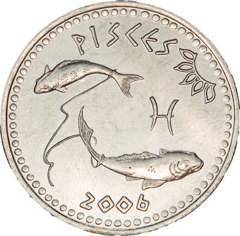 Somaliland Zodiac 12 coins_Pisces