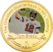 Tom Brady in helmet medal_obv