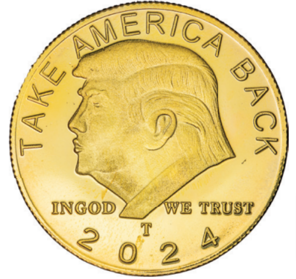Donald Trump 2024 Medallion_obv
