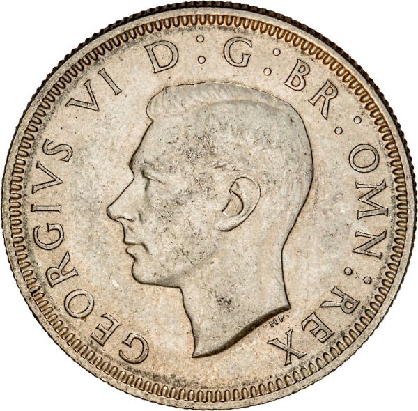 George VI, Scottish Shilling 1937 Uncirculated_obv