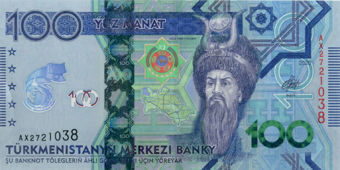 Turkmenistan Neutrality Set 2020 (6) Unc_1