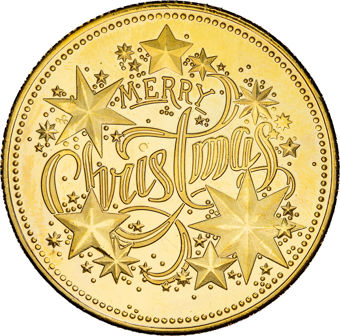 Christmas Medallion_stars_obv