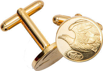 Eagle Of America Pair Of Cufflinks In Case_rev