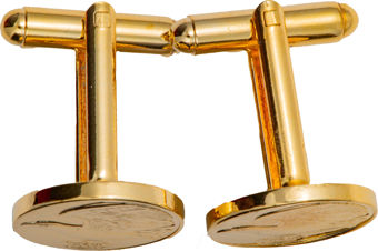 Eagle Of America Pair Of Cufflinks In Case_bothside
