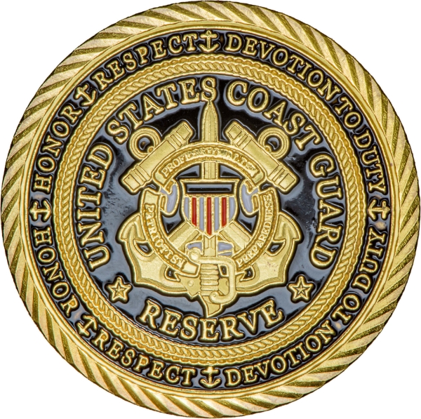 United States Coast Guard, with anchor and ship_obv