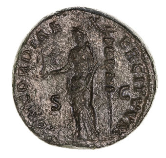 Antoninus Pius, 138-161 AD. AE Sestertius, Rome 142 AD._rev