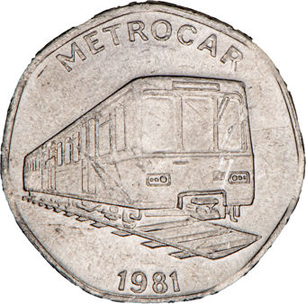 Set of Four National Transport Tokens with Vehicles_rev_4