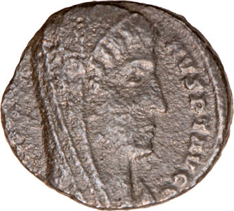 CONSTANTINE THE GREAT Posthumous Follis AVF-obv
