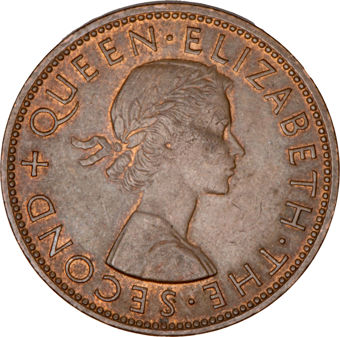 New Zealand Set of Three Pennies of Elizabeth IIO_obv_4