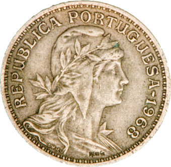Portugal, Early Escudo Pair. Very Fine_obv