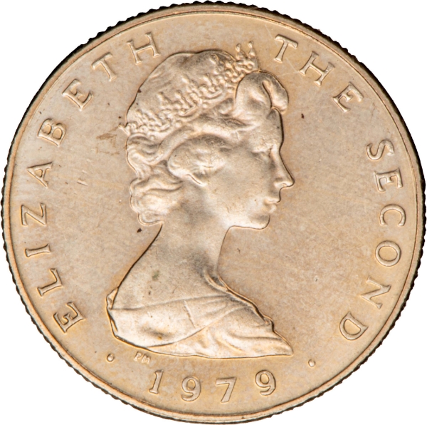 Isle of Man 1979 £1. Uncirculated_obv