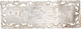 OBLONG MOTHER OF PEARL With Ornate Border_obv