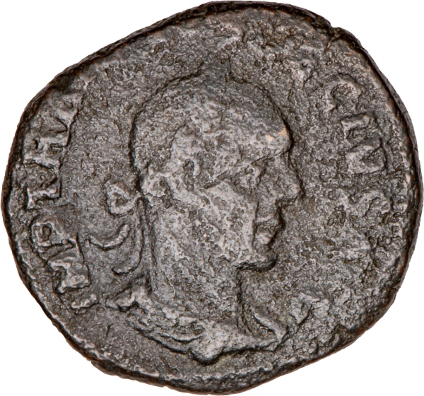 Trajan Decius, AD 249-251. Viminacium. Æ 28. Fine_obv