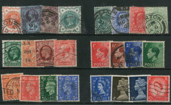 6 Monarchs 4 Stamps of Each