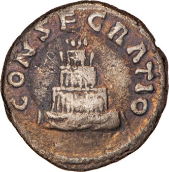 Divus Antoninus Denarius Good Fine_rev