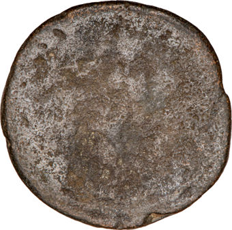 Trajan Bronze As, Well Worn_rev