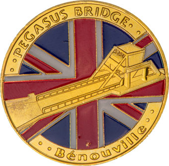 Pegasus Bridge Commemorative Medal_rev