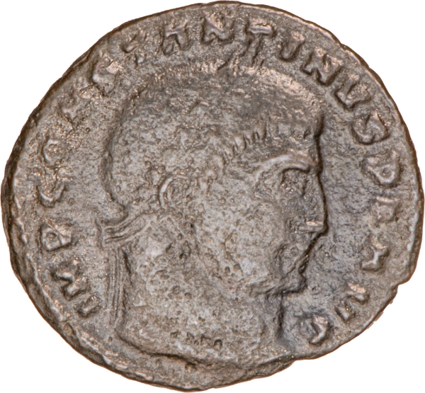 Constantine The Great, Follis, Jupiter Reverse AVF_obv