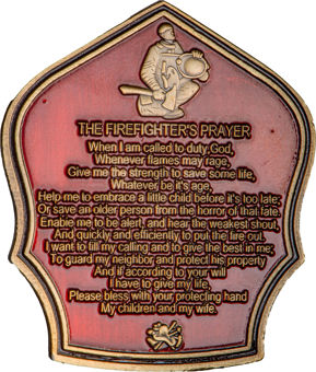 Firefighters Plaque in Red_rev