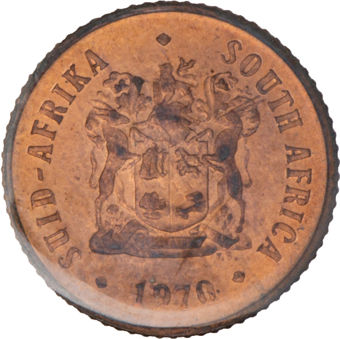South Africa, 8-coin Mint Set_Cent_obv