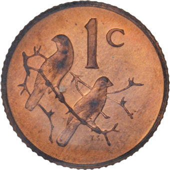 South Africa, 8-coin Mint Set_Cent_rev