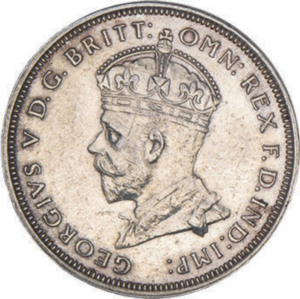 Australia, Florin 1927 Choice Uncirculated_obv