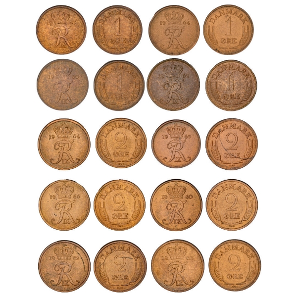 Denmark 10-coin Pattern Set_main