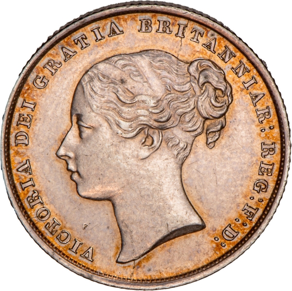 Victoria, Shilling, 1844, Good Extremely Fine_obv
