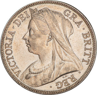 Victoria, Halfcrown, OH, 1897_obv