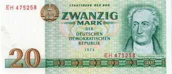 East Germany 1971-5 Set 5-100 Marks P27-31/TBB301-05 Unc_obv_2