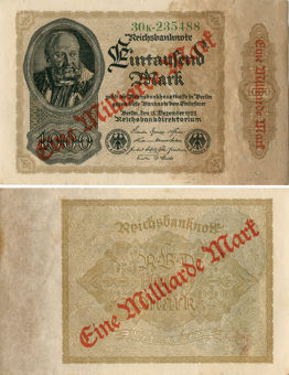 Germany 1 Milliarden/1000 Marks P113  VF & Better