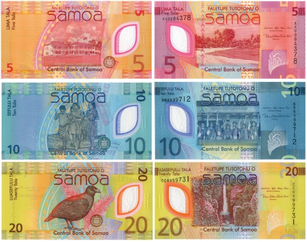 Samoa(Western) 5-20 Tala P-New Polymer Unc