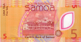 Samoa(Western) 5-20 Tala P-New Polymer Unc_obv