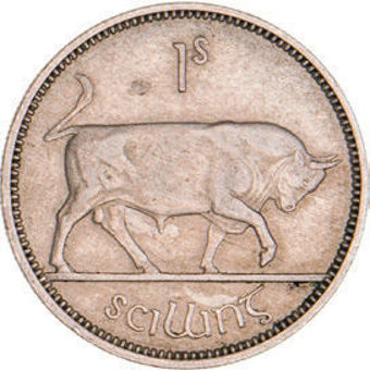 Ireland, Shilling 1951 Fine or better_obv