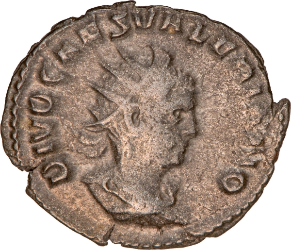 Valerian II Silver Antoninianus Very Fine_obv