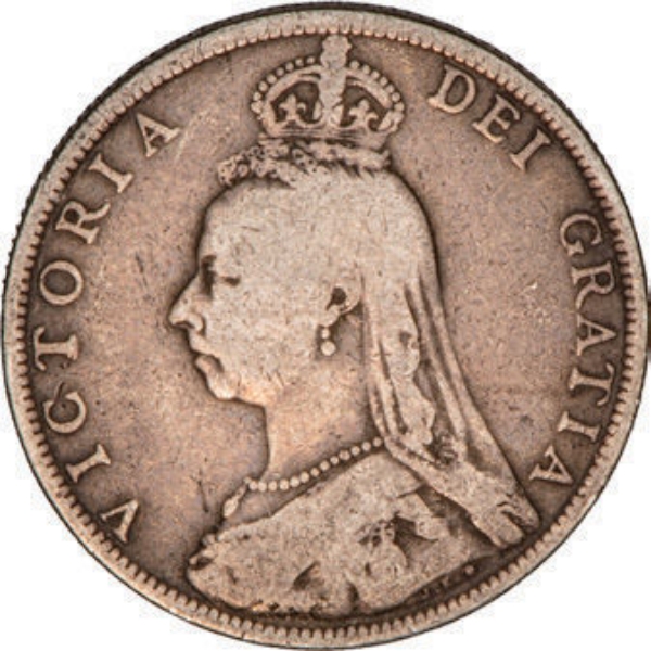 Victoria, Jubilee Head (NOT OLD HEAD) Florin, 1889 Very Good_obv
