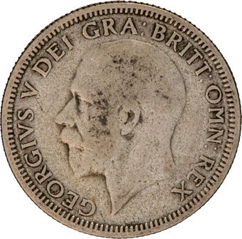 George V, .500 silver Type Set_shilling_obv