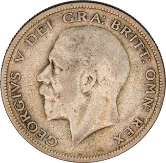 George V, .500 silver Type Set_halfcrown_obv