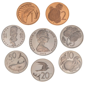 Cook Islands, 1973 Proof Set_main