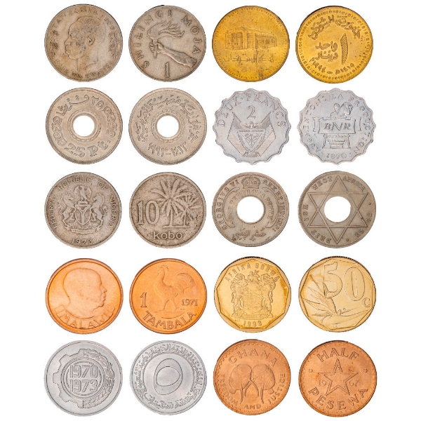Ten African Coins from Ten Different Countries_main