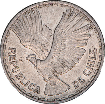 Chile Set of Nine Coins_obv_8