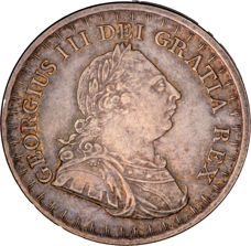 George III, Bank of England Issue, Three Shillings Bank Token 1811, Extremely Fine._obv