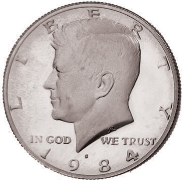1984 Kennedy Half Dollar Proof_obv