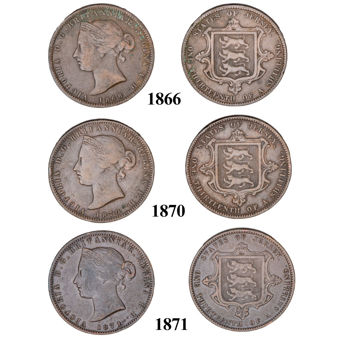Jersey’s last three 1/13th shillings