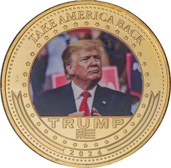 10 Different Crownsized Trump Medallions_2