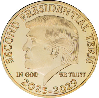 10 Different Crownsized Trump Medallions_3